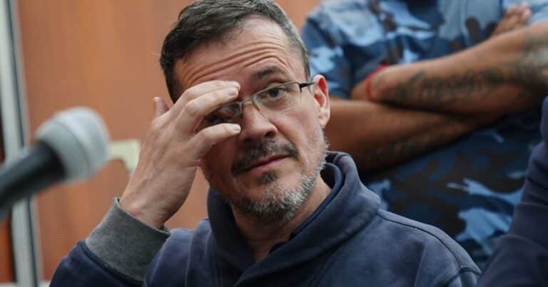 Doble crimen en Vicente López: Martín del Río se quebró y lloró en el primer día del juicio en su contra