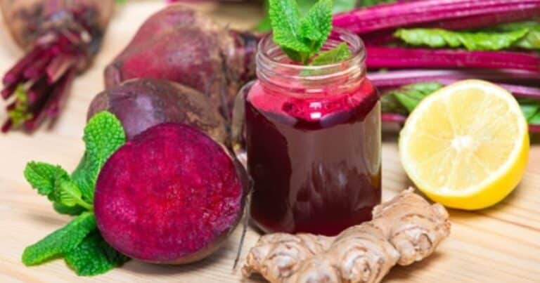Cuáles son los beneficios de tomar jugo de remolacha, jengibre y limón todas las mañanas