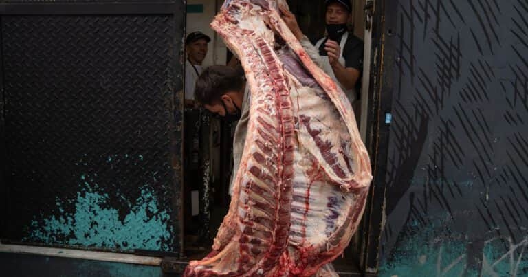 Estiman 500 medias reses en dos meses: preocupación por la ola de robos a camiones que transportan carne en el conurbano bonaerense