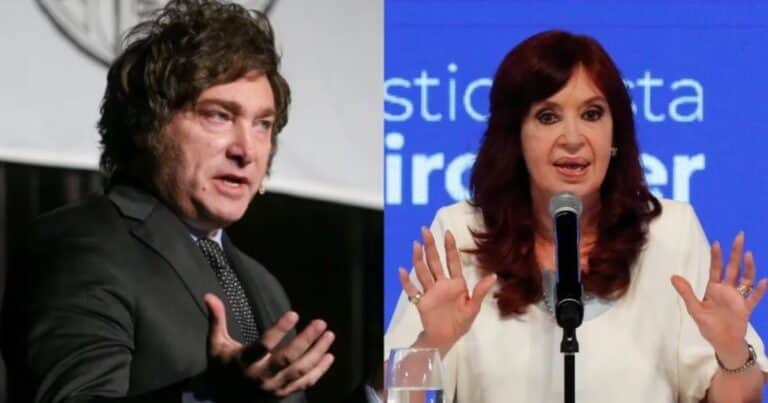 Javier Milei y Cristina Kirchner se pelean en las redes para despegarse del senador Edgardo Kueider: «No te bancás la pelusa»