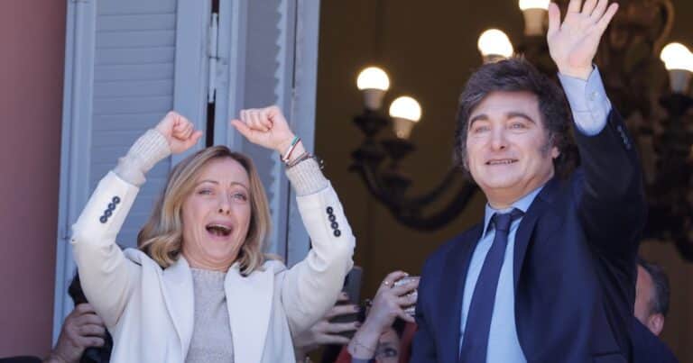 Javier Milei hablará en el Circo Máximo de Roma en un acto de la juventud de Giorgia Meloni