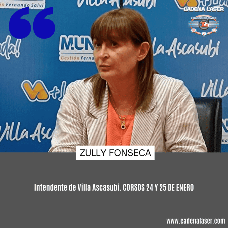 NOTA: Zully Fonseca