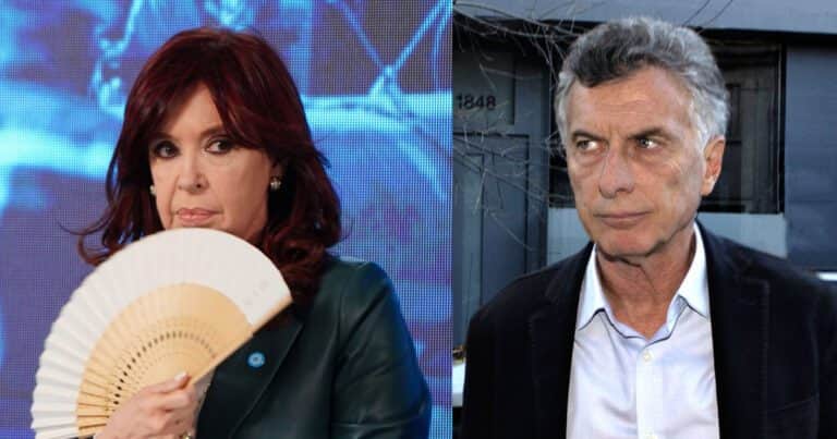 Mauricio Macri y Cristina Kirchner juegan en Capital