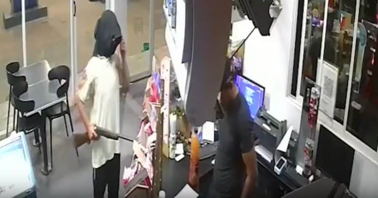 Entró a robar con una escopeta a una estación de servicio, el playero se resistió y protagonizaron un violento forcejeo