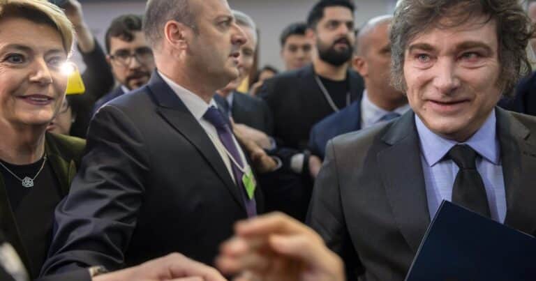 Inaceptable y sobregirado de ideología: duras críticas en la Argentina al discurso de Milei en Davos