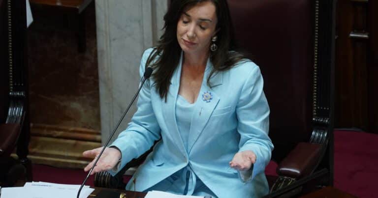 Victoria Villarruel congeló las dietas del Senado hasta fines de marzo