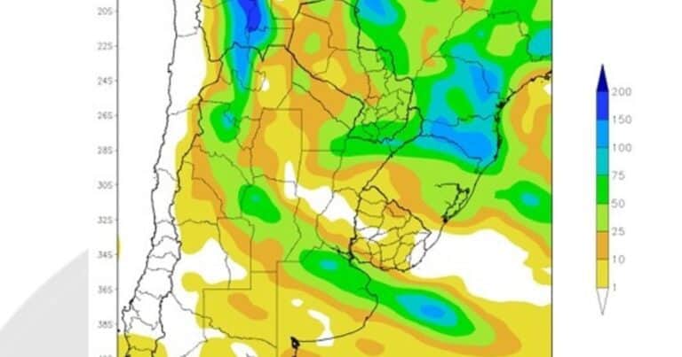 La ola de calor intenso traerá lluvias abundantes pero solo para algunas zonas