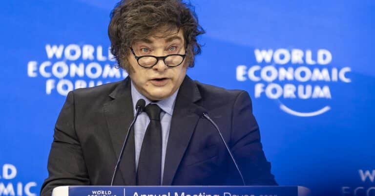 Cultura woke, «nefasta ideología» de género, aborto, ecologismo y cambio climático: las duras críticas de Milei en el Foro de Davos