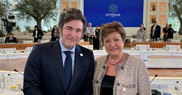 Javier Milei se reunirá con Kristalina Georgieva, jefa del FMI, antes de la asunción de Donald Trump en Estados Unidos