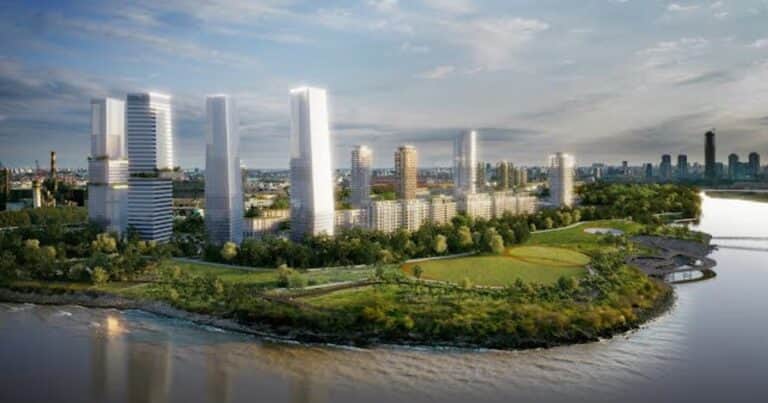 IRSA avanza con “Ramblas del Plata”, su mega proyecto de torres de lujo en el sur de Puerto Madero