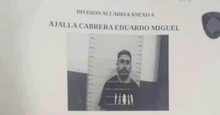 «Calabaza», el preso acusado de matar a un financista que estaba alojado con ladrones comunes en una comisaría y se fugó