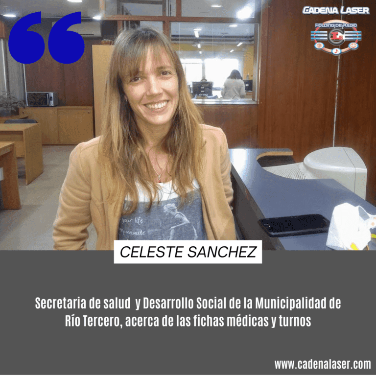 NOTA: Celeste Sánchez