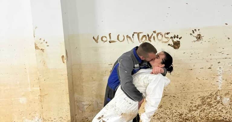Se enamoraron en las inundaciones de la DANA y se casaron en un lugar inesperado
