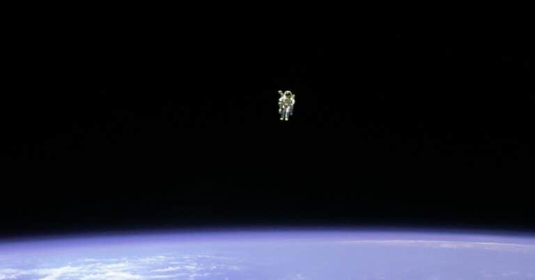 El video de la NASA del aterrador vuelo de un astronauta que logró lo imposible