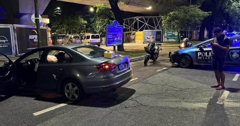 Intensa persecución por Palermo y Belgrano: escapaba con 5 kilos de cocaína manejando a toda velocidad y cruzando semáforos en rojo