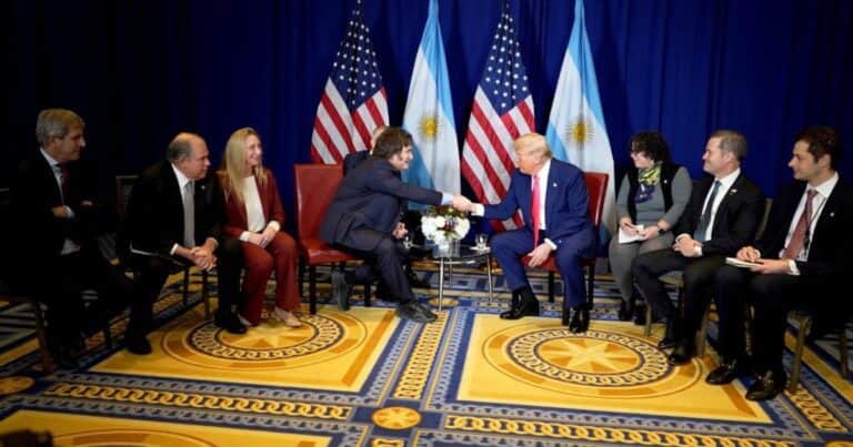 Caputo se reunió con el secretario del Tesoro de EE.UU. y recibió elogios y apoyo