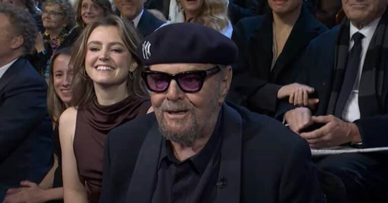 La rara reaparición de Jack Nicholson tras casi dos años de misterio