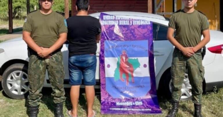 Detuvieron a un sospechoso de incendiar campos de Corrientes