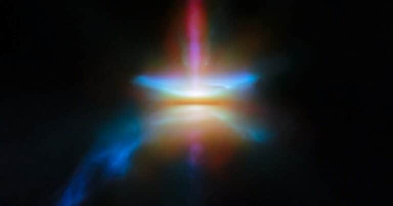 Un grupo de astrónomos fue testigo del nacimiento de una estrella y compartió la foto del mágico momento