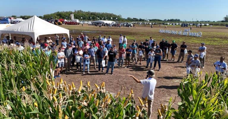 Una muestra para mostrar la propuesta integral de producción, servicios, tecnología e insumos agropecuarios