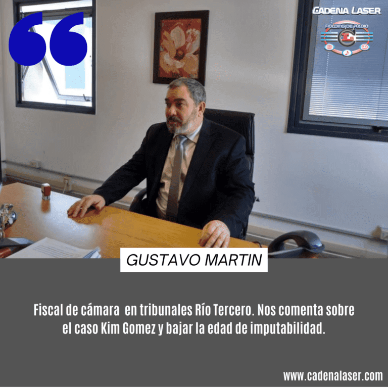 NOTA: Gustavo Martin