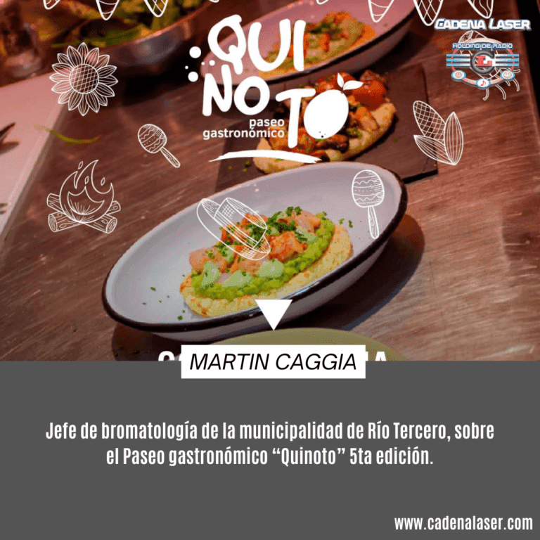 NOTA: Martin Caggia