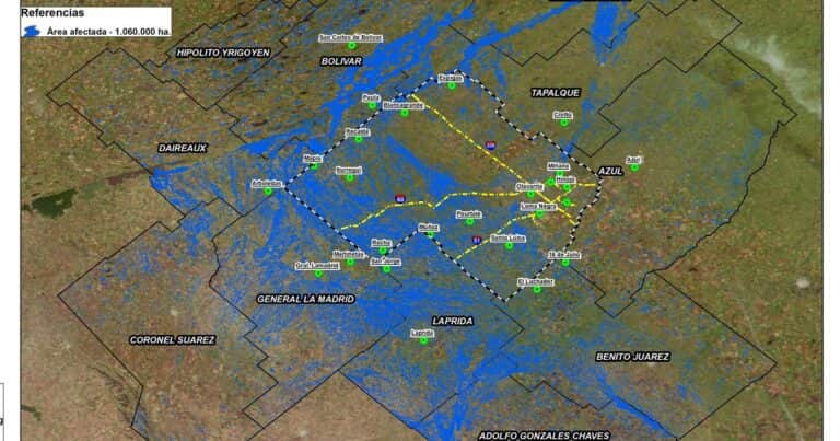 Videos y mapas clave: tras el diluvio en Buenos Aires, ¿a dónde se está yendo el agua?