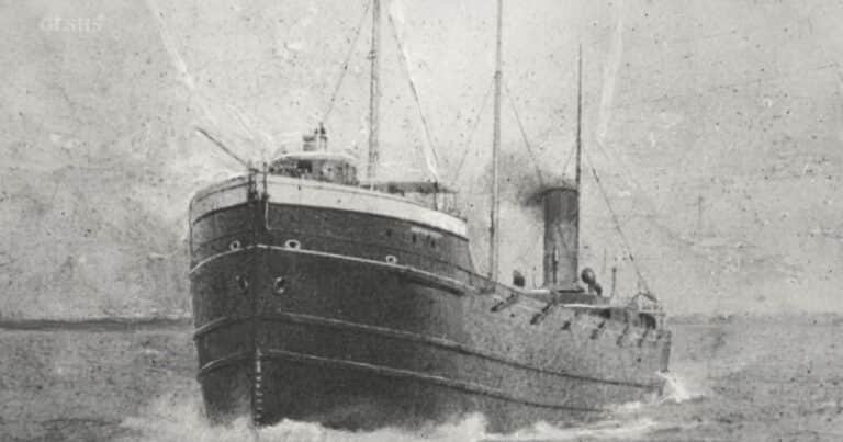 Encontraron los restos de un buque de carga que se hundió hace más de 130 años en un lago entre Estados Unidos y Canadá