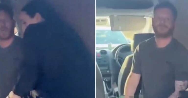 Descubrió in fraganti, semidesnudo, a su marido con la amante