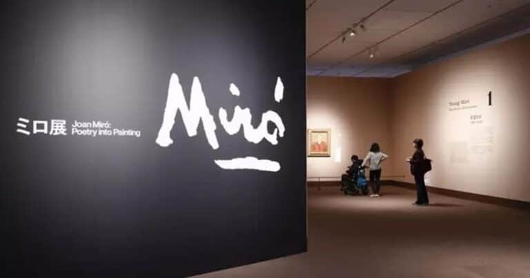 Cómo es la exposición «irrepetible» que reúne en Tokio cien obras maestras de Miró
