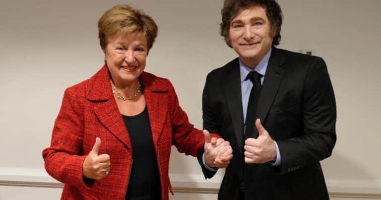 Javier Milei adelantó que el acuerdo con el FMI estará cerrado «a mitad de abril»