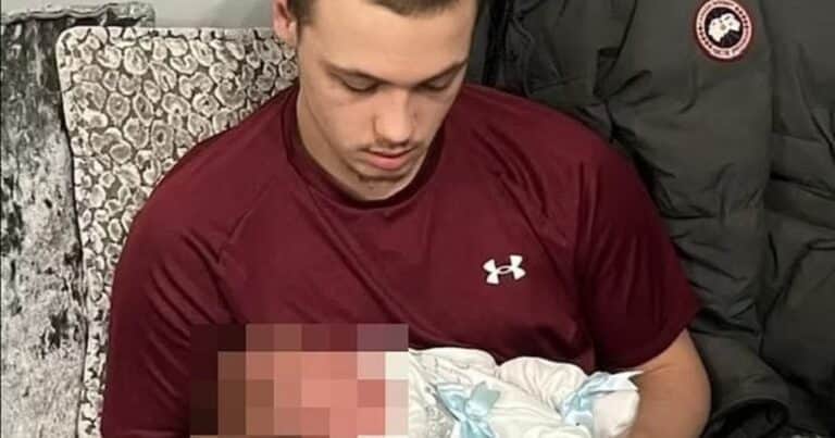 Dramático momento y heroico rescate: envolvió a su bebe en sus calzoncillos para salvarla de un incendio