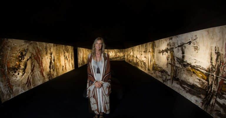 Conexión con la Tierra en la nueva instalación de Gaby Grobo en el Recoleta