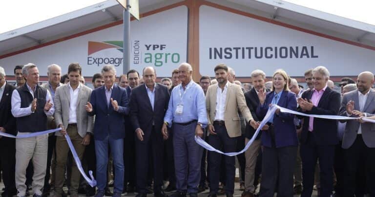 Con el tradicional corte de cintas, se inauguró una nueva edición de Expoagro