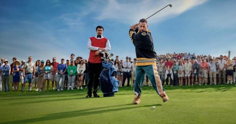 Adam Sandler regresa al golf en «Happy Gilmore 2» junto a Bad Bunny
