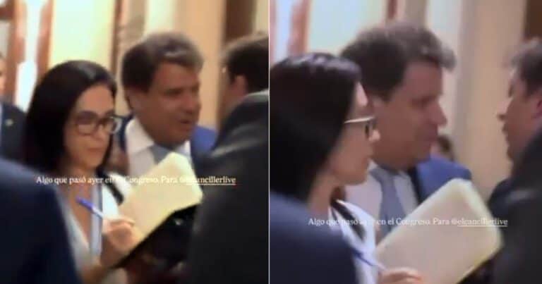 Paso a paso, cómo fue el momento en que Santiago Caputo va contra Manes