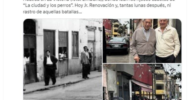 Una recorrida especial que Vargas Llosa hizo por los escenarios de sus libros