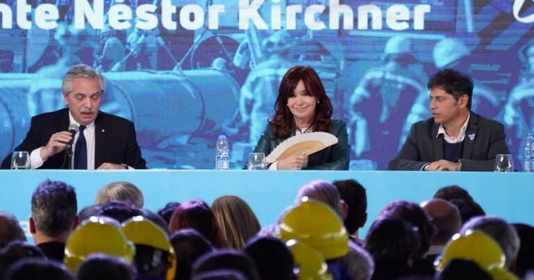 Alberto Fernández apoyó a Axel Kicillof en la interna con Cristina Kirchner: «Tenemos que cuidarlo, es un suicidio pegarle»