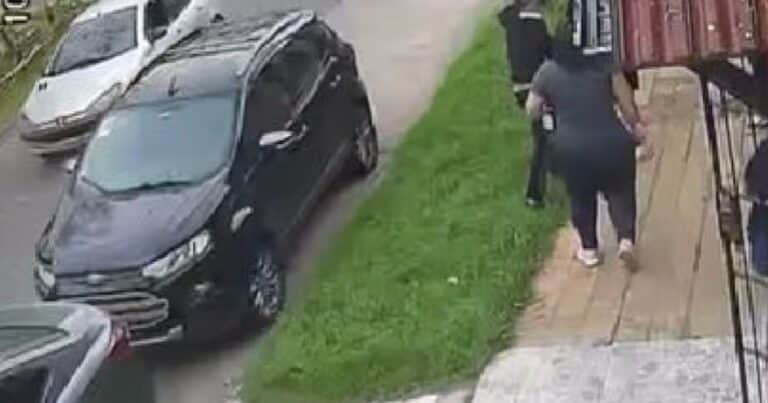 Video: las dramáticas imágenes de un múltiple robo en Villa Luzuriaga