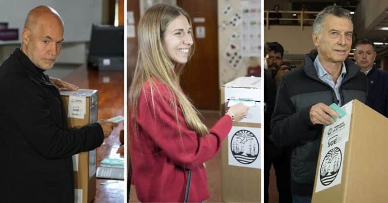 Las perlitas de las Elecciones en CABA: de la accidentada votación de Larreta a los brownies de Levy y la llegada de Marra con su perro