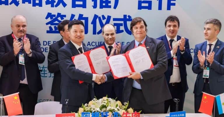 La carne argentina busca una mayor penetración en China con una alianza clave