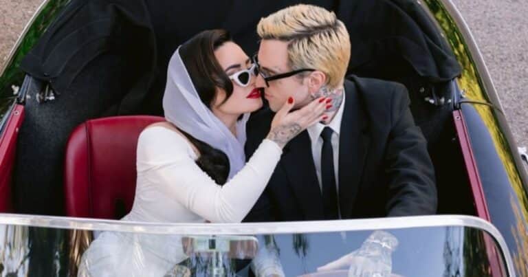 Demi Lovato y las imágenes de su casamiento con Jordan Lutes en California