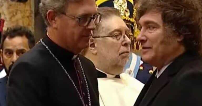 Tedeum del 25 de Mayo: «Es con todos», García Cuerva denunció la inequidad social, cuestionó las «estafas electorales» y llamó a terminar con los mensajes de odio