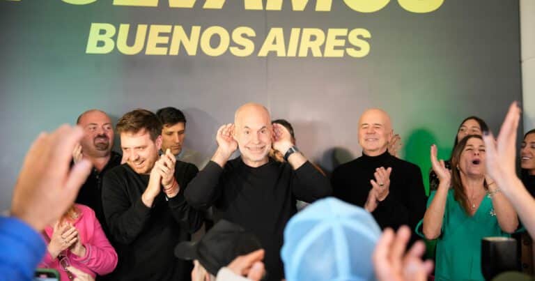 ¿Mensaje para Mauricio Macri? Horacio Rodríguez Larreta celebró con el gesto del Topo Gigio de Riquelme