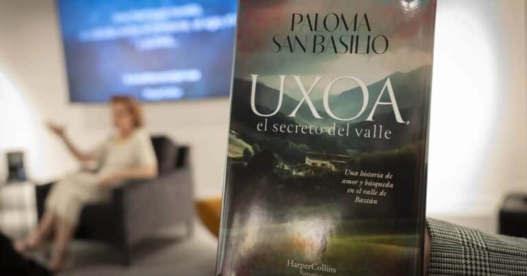Paloma San Basilio ambienta su nueva novela en Baztán, una zona de la que está «enamorada»