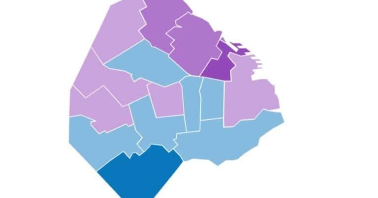 Mapa electoral: los resultados de las Elecciones CABA 2025, comuna por comuna