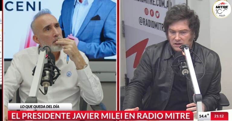 Javier Milei y sus medidas, EN VIVO: todo lo que dejó la entrevista del Presidente con Gabriel Anello en Radio Mitre