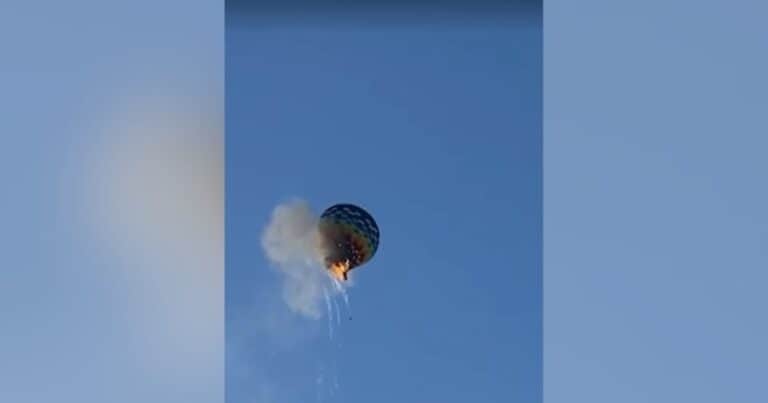 El desgarrador testimonio de la mujer que presenció la caída del globo aerostático en Brasil: «Vimos a personas saltando»