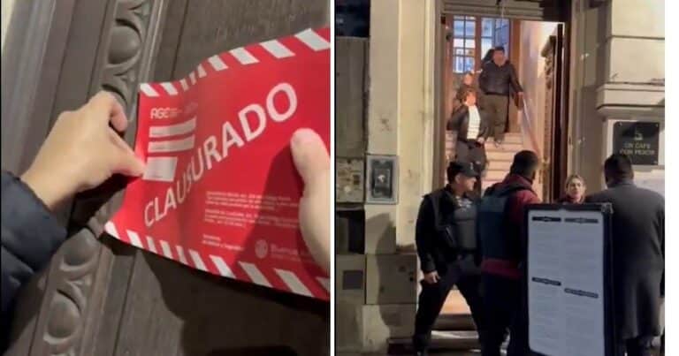 El Gobierno clausuró el bar “Un café con Perón”: «La Ley se cumple»