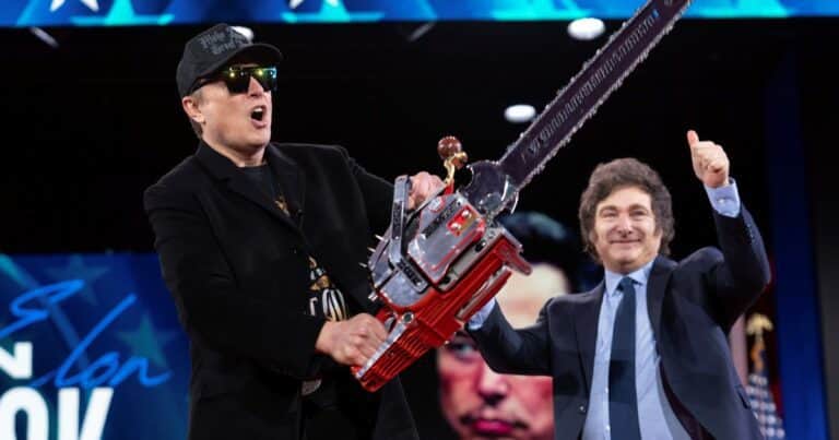 La gira de Milei: el Gobierno opta por mantenerse «afuera» de la pelea entre Donald Trump y Elon Musk